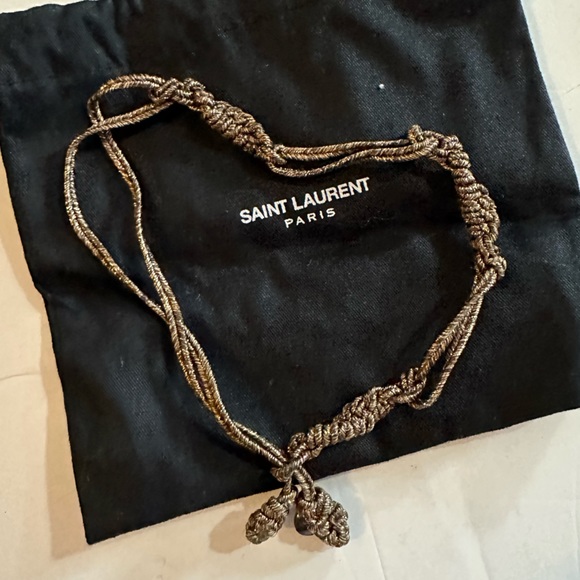 YSL Gold Lurex Bracelet - Picture 4 of 9